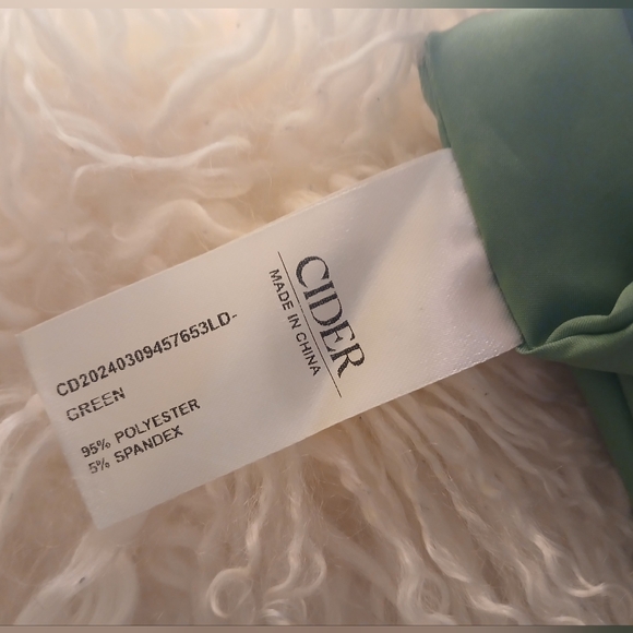 CIDER Woven Square Neck Floral Embroidery Maxi Dress US Sz 8 NWT - Picture 6 of 6